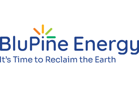 BluPine Energy logo.