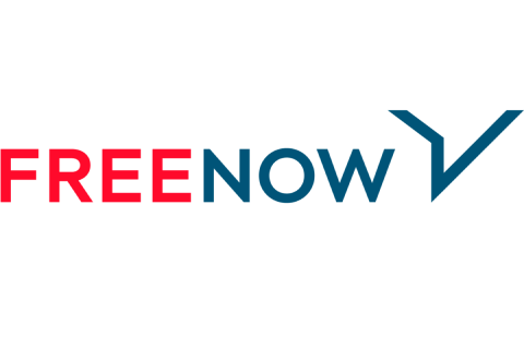 FREE NOW logo.