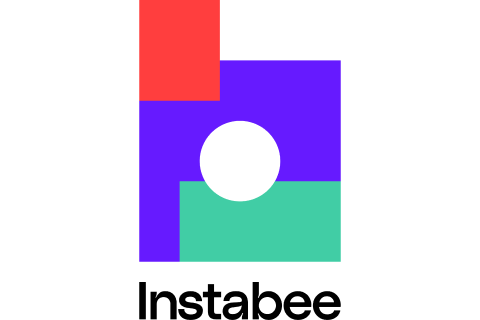 Instabee logo.