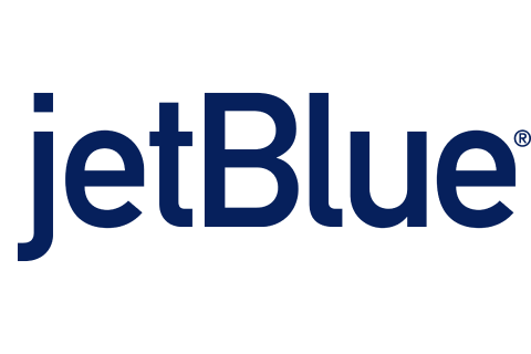 Jet Blue logo.