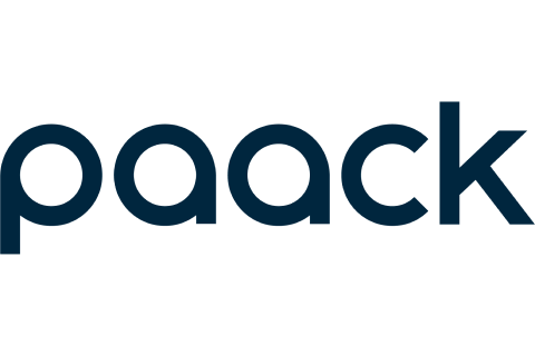 Paack Logistics logo.